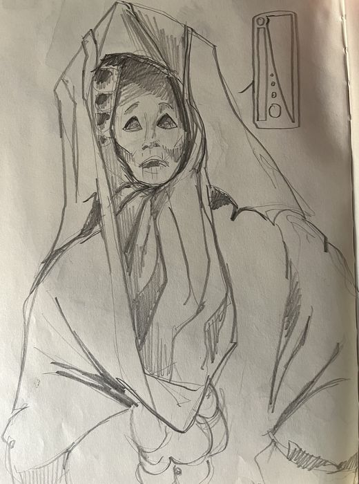 The raw drawing