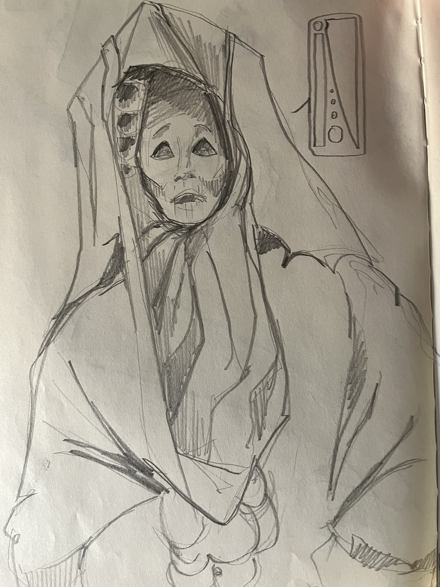 The raw drawing