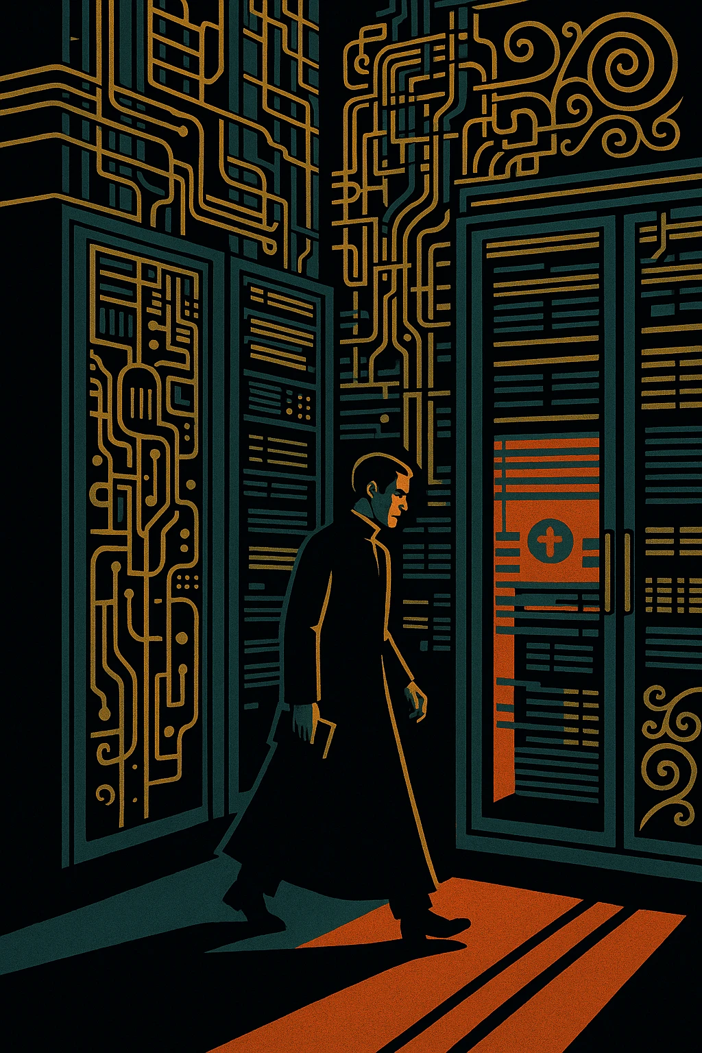 The stylized page: Joseph among the racks