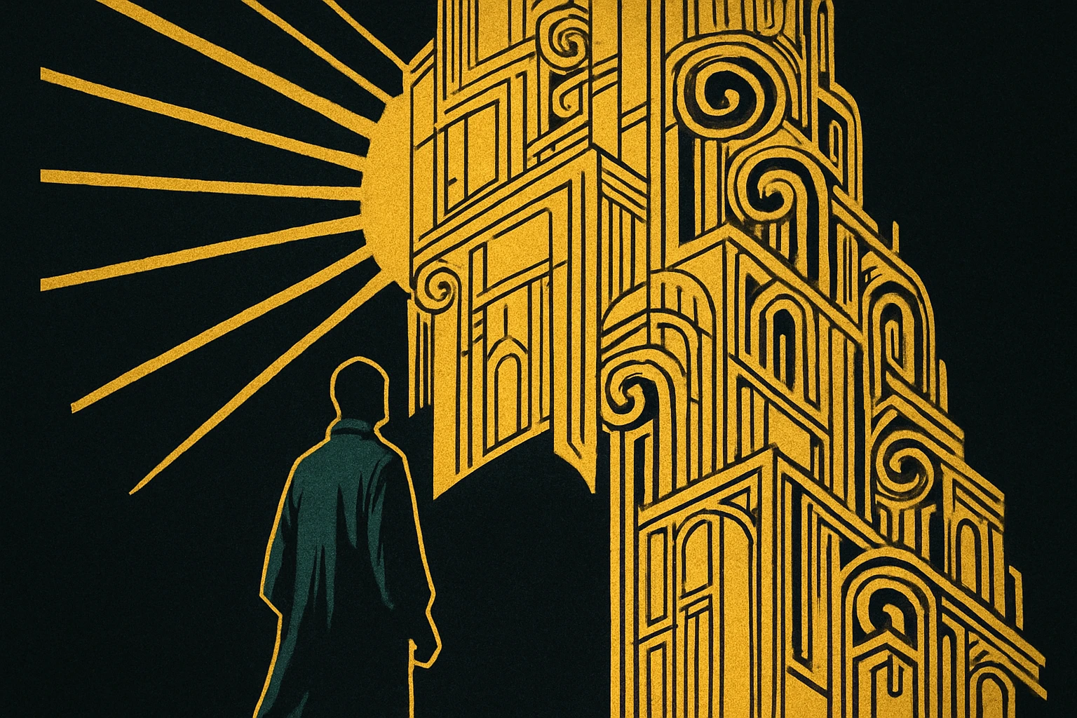 The radiation — a literal-scene tile from the ch03 swarm